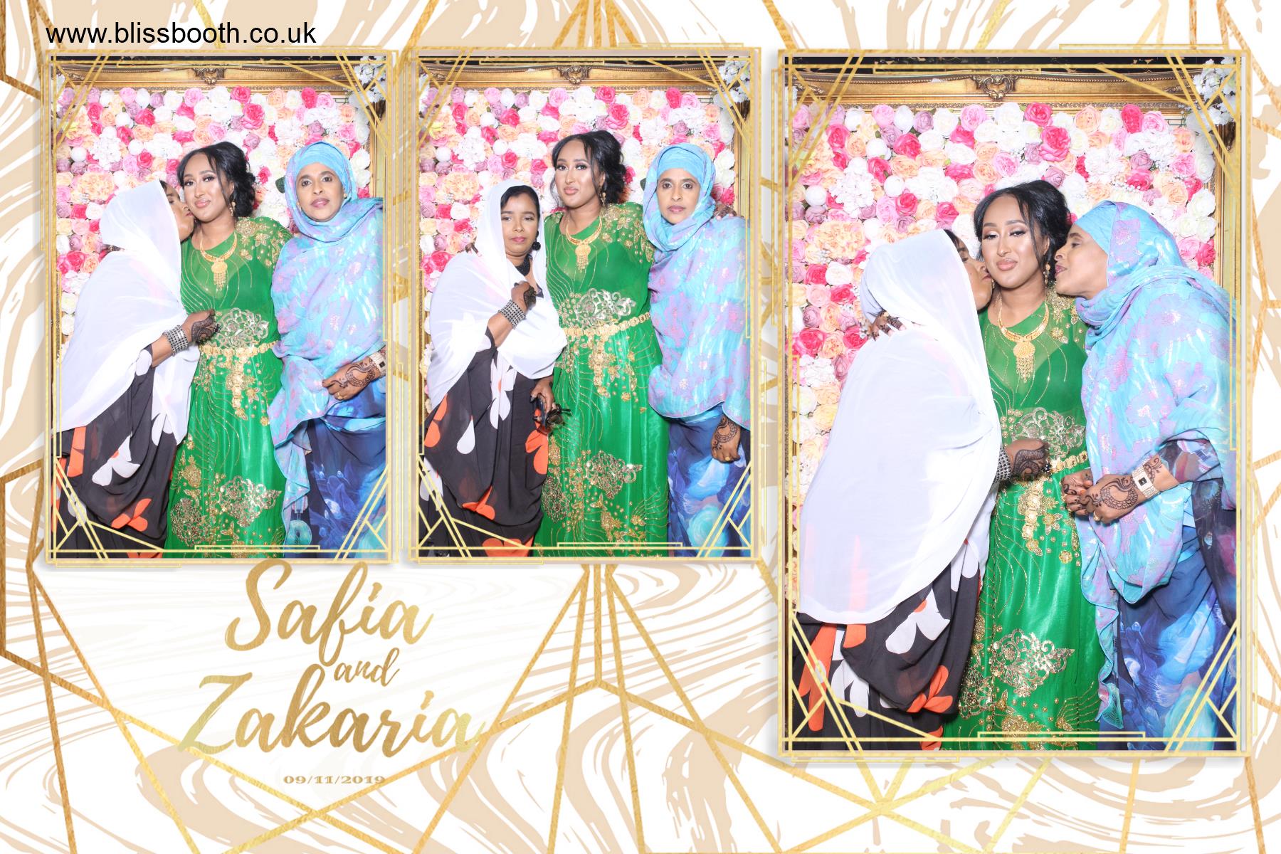 Safia & Zakaria | View more photos from the event at gallery.blissbooth.co.uk/u/BlissBooth/Safia-Zakaria